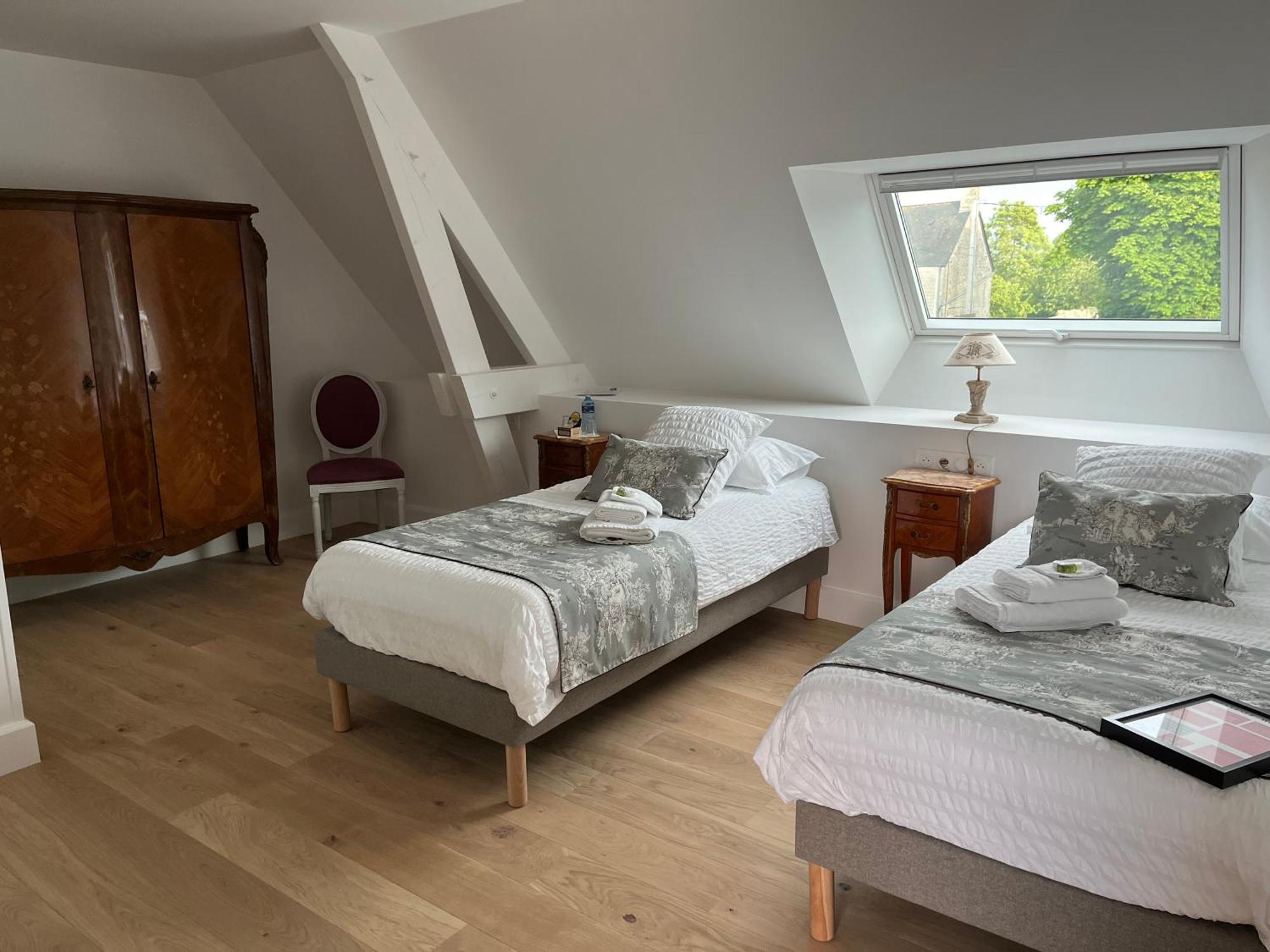 Chambre D'Hotes Le Domaine De La Vallee Saint-Martin-de-Varreville Exterior foto